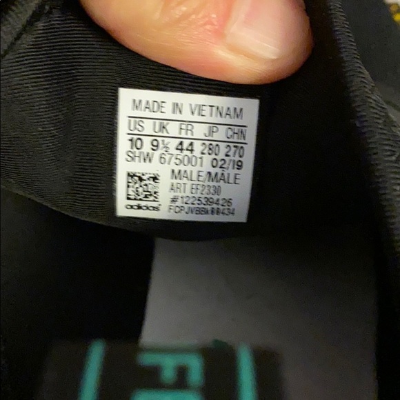 MEN’s ADIDAS NMD_R1 J 'Palm Trees' size 10 - Picture 7 of 7